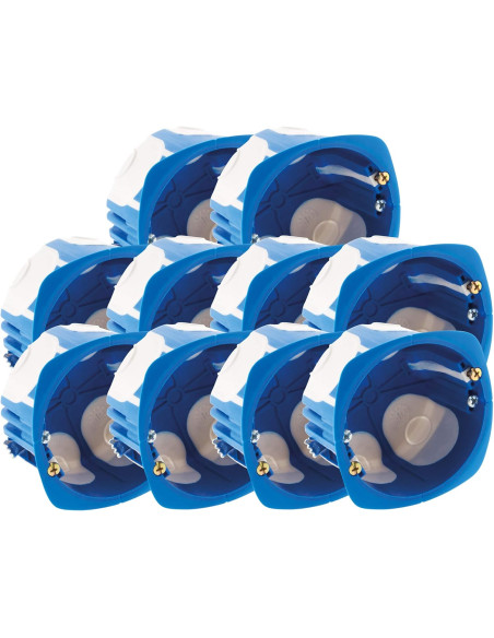 BLM - CL10670400 - Lot de 10 Boîtes d'Encastrement No Air Multimat Ø67x40mm