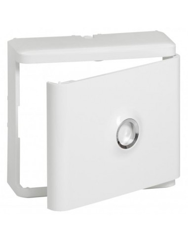 Legrand 401185 - Habillage porte blanche platine Drivia 13