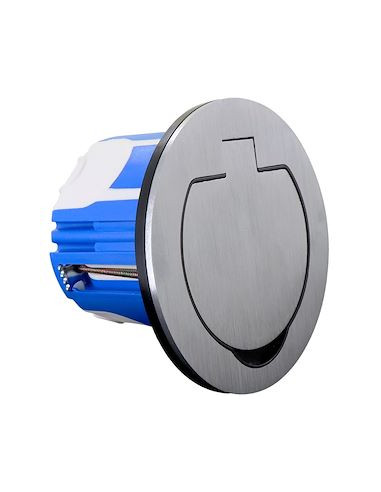 BLM - 851165 - Prise étanche IP55 ronde 2P+T D.95 mm