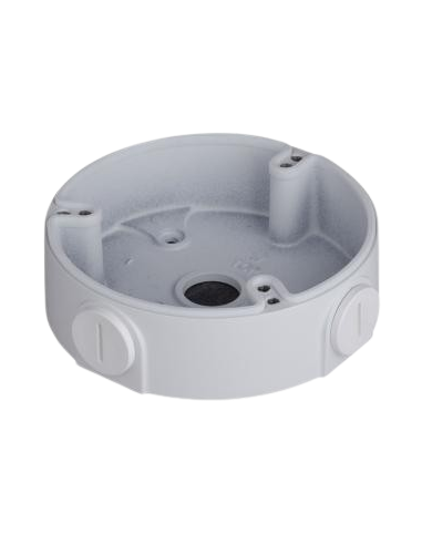 DAHUA - PFA136-V2 - Boîtier de jonction en aluminium blanc - Water-proof - Ø110 mm × 33.5 mm