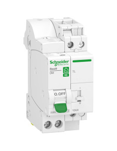 SCHNEIDER - R9ECL610 - Resi9 XE - combiné disj+télérupteur - 1P+N - 10A - courbe C - embrochable