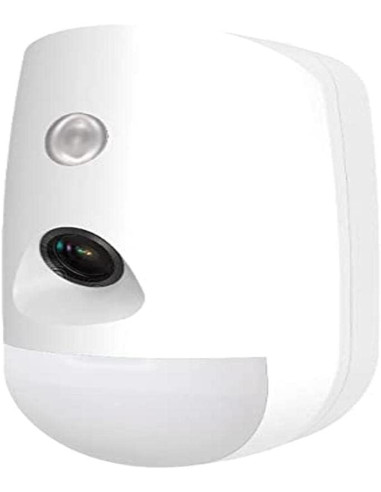 HIKVISION - DS-PDPC12P-EG2-WE(B) - Détecteur PIR bidirectionnel blanc - sans fil - caméra intégrée Détection jusqu'à 12m / 85.9°
