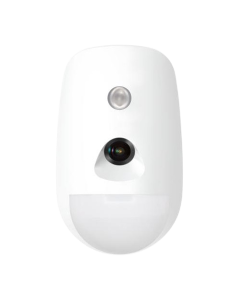 HIKVISION - DS-PDPC12P-EG2-WE(B) - Détecteur PIR bidirectionnel blanc - sans fil - caméra intégrée Détection jusqu'à 12m / 85.9°