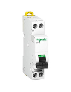 Schneider - A9N21020 - Prodis DT40 - disjoncteur - 1P+N - 2A - courbe C