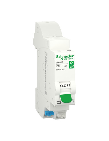 SCHNEIDER - R9EFC625 - Resi9 XE Disjoncteur 25A auto Ph+N courbe C 3kA