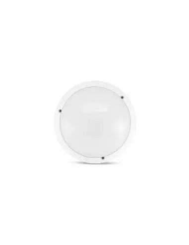 MIIDEX - 778605 - Hublot Ø300 E27 Blanc IP65 + Détecteur RF