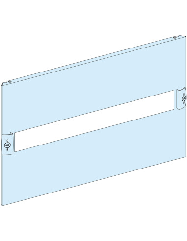 Schneider - LVS03204 - PrismaSeT G - Plastron modulaire découpé - 4M - L600-RAL9003
