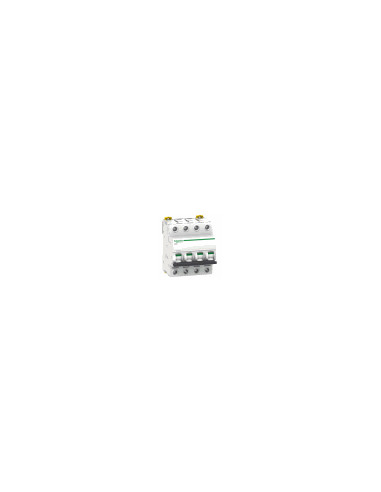 SCHNEIDER - A9F74440 - Disjoncteur, Acti9 iC60N, 4P, 40 A, courbe C, 6000 A (IEC 60898-1), 10 kA (IEC 60947-2)
