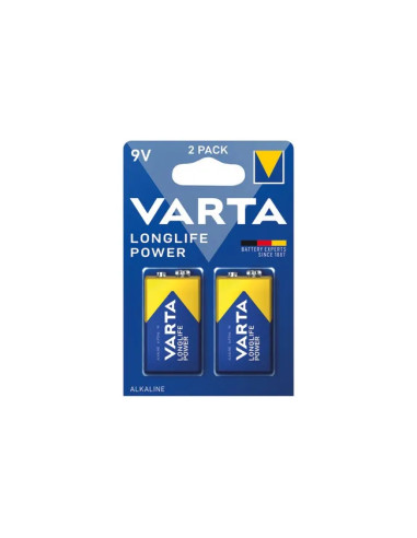 Varta - 6LR61 / 9V Blister x 2 - 4122101412