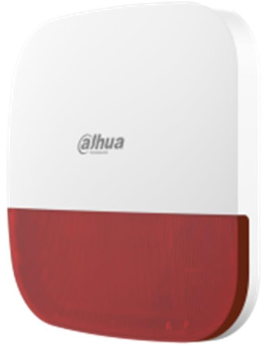 Dahua - Sirène extérieure sans fil - ARA13-W2(868R) - ROUGE