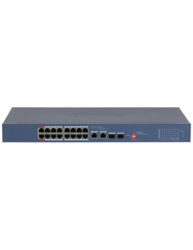 Dahua - CS4218-16ET-135-V2 - Switch PoE - 18 ports - 16 ports PoE - 90W PoE max