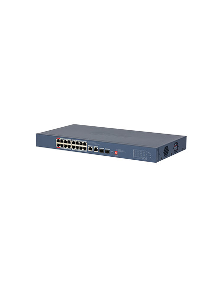 Dahua - CS4218-16ET-135-V2 - Switch PoE - 18 ports - 16 ports PoE - 90W PoE max