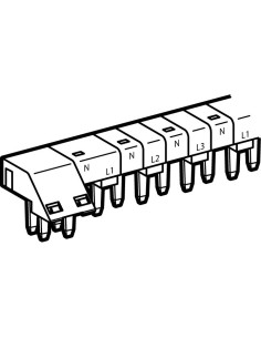 Peigne HX³ auto 3P+N 18 modules Legrand 405202