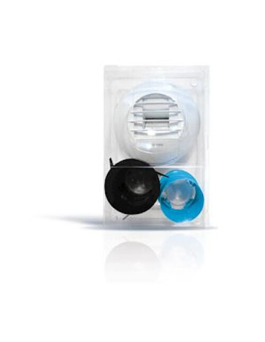 ATLANTIC - 526572 - Kit TWIST&GO + bouche hygro SDB 15/45 D80 griffes