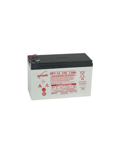 ENERSYS - NP7-12 - Batterie plomb etanche 12V 7Ah