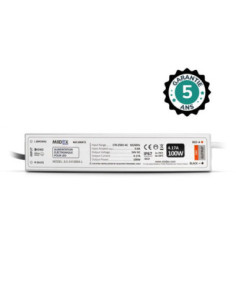 Miidex - 100472 - Alimentation pour LED 100W - 24V DC - IP67 - GARANTIE 5 ANS