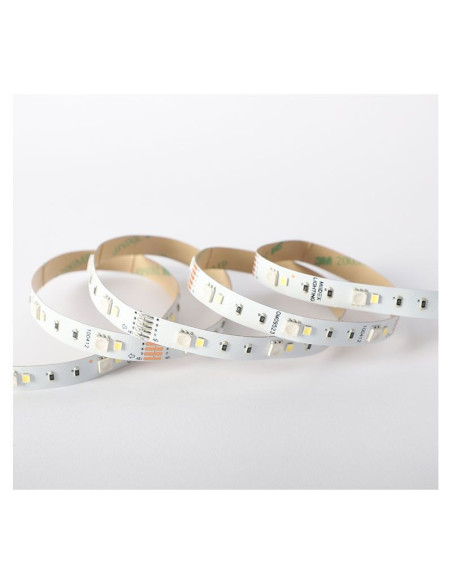 Miidex - 100412 - BANDEAU RGB + 6000K 5M 60LED ET 9W/M IP20 12V