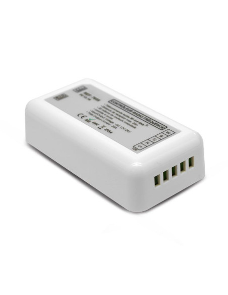 Miidex - 7655 - CONTROLEUR RADIO FREQUENCE 4 ZONES RGB+BLC 12-24V DC