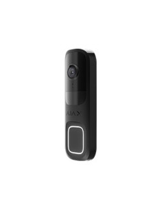 Ajax - AJ-DOORBELL-B - Sonnette vidéo 4MP avec IA intégrée - Noire