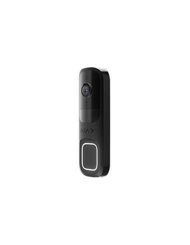 Ajax - AJ-DOORBELL-B - Sonnette vidéo 4MP avec IA intégrée - Noire
