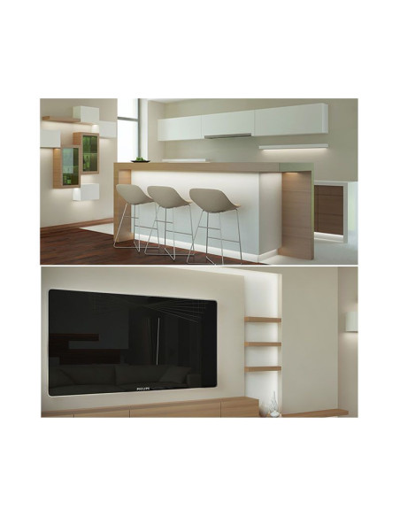 Miidex - 9881 - PROFILE PLAT 1000MM ALU BRUT 14,4MM - VENDU AU METRE