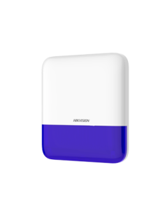 HIKVISION - DS-PS1-E-WE(BLUE) - Sirène extérieure sans fil flash bleu compatible AX Pro, protocole Tri-X