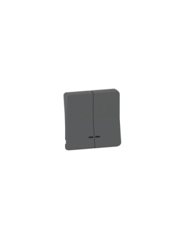 Schneider - MUR39201 - Mureva Styl - Enjoliveur avec symbole sonnette - IP55 - IK08 - blanc