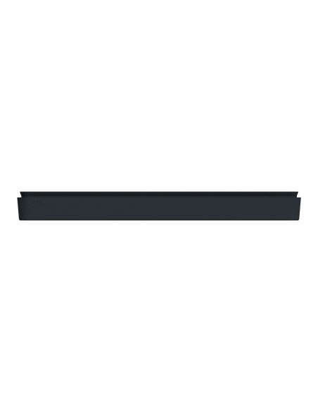 Mureva Styl - Cadre 2 postes horizontal - encastré - IP55 - IK08 - gris
