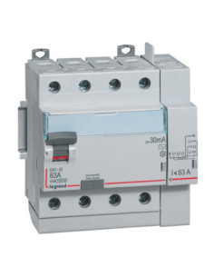 Legrand 411653 – Interrupteur différentiel DX³-ID 4P 63A 30mA