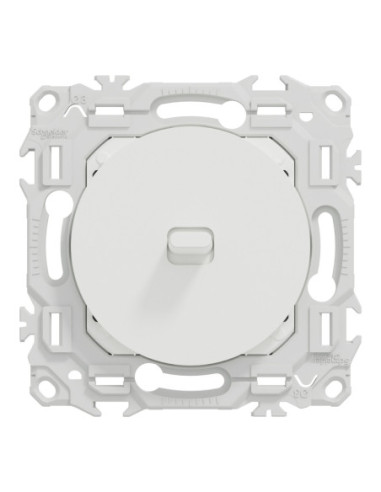 Va-et-vient à levier Odace blanc craie Schneider S920203