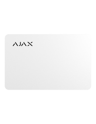 Ajax Pass blanc | Carte RFID pour clavier Ajax