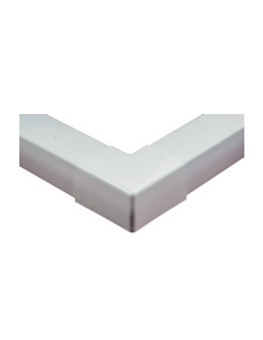 Coude plat arrondi 90° goulotte OP60 - MC Distribution 04/ODFE60