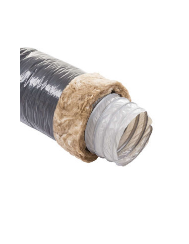 S&P Unelvent - 813934 - Gaine souple isolée GP ISO 160/50 Ecosoft, Ø 160 mm, isolation 50 mm