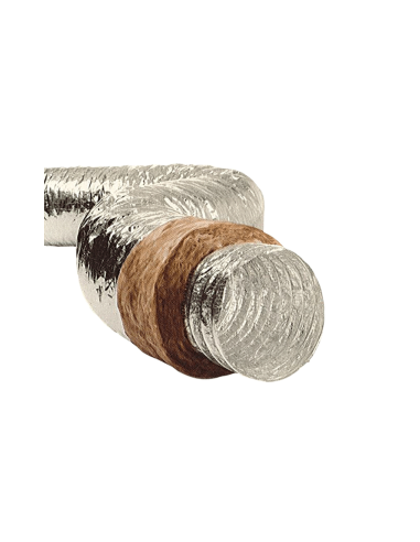 S&P Unelvent - 810805 - Gaine souple isolée GSI GH 250, Ø 250 mm, 10 m, spéciale gainable