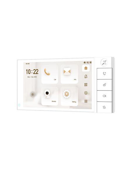 Dahua DHI-VTH5722BW-IWP - Moniteur 7" IP/2 fils WiFi blanc