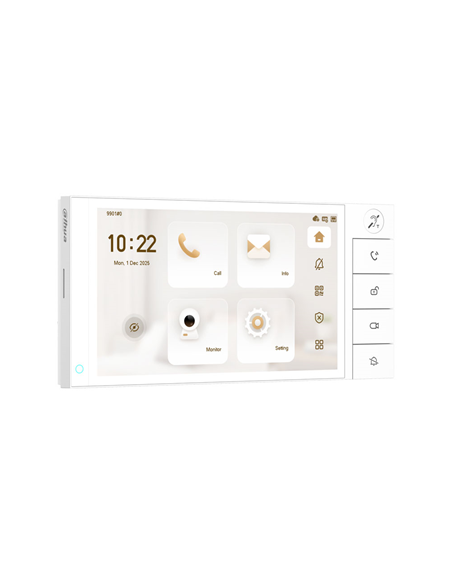 Dahua DHI-VTH5722BW-IWP - Moniteur 7" IP/2 fils WiFi blanc