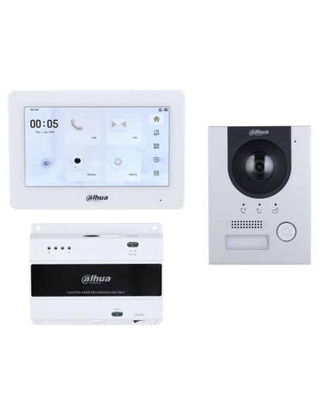 Dahua DHI-KTD01(S) S3 - Kit visiophone 2 fils en saillie