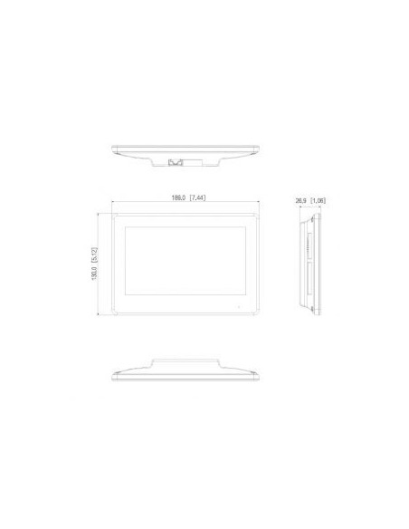 Dahua DHI-KTD01(S) S3 - Kit visiophone 2 fils en saillie