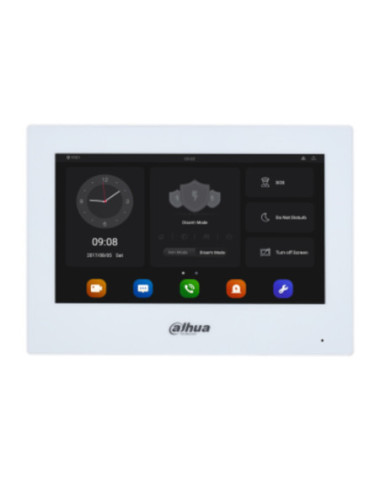 Dahua DHI-VTH5321GW-W - Moniteur Android 7" WiFi blanc