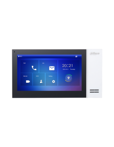 Dahua DHI-VTH2421FW-P - Moniteur IP 7" PoE blanc