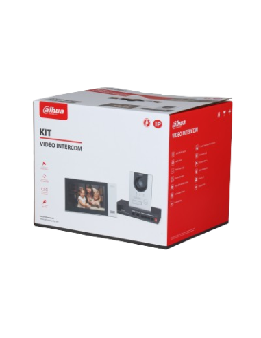 Dahua KTP01L(F) S2 - Kit visiophone IP à encastrer