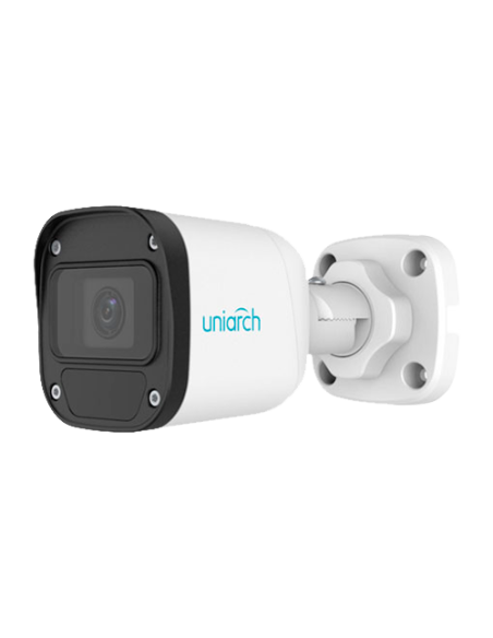 Caméra IP Uniarch 4MP bullet 2,8 mm micro intégré