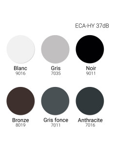 S&P 850245 ECA-HY – Entrée d'air hygro 5-45 m³/h RAL 9011 2