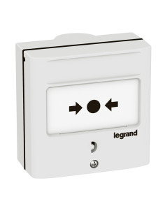 Legrand 138071 - Commande arrêt d'urgence 1 contact IP30