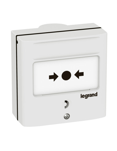 Legrand 138071 - Commande arrêt d'urgence 1 contact IP30