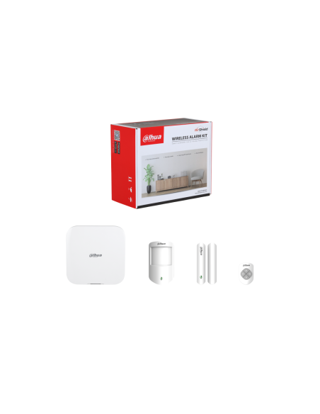 Dahua DHI-ART-ARC3800H-03-W2(868) - Kit alarme Hub 2 Ethernet WiFi blanc