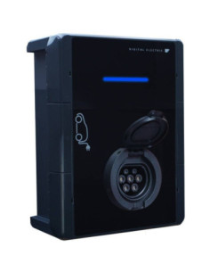 Digital Electric 15116 borne de recharge VE Ph+N 16-32A 7,4kW réglable avec prise T2S