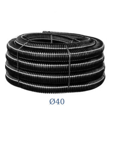 Gaine ICTA 3522 IK10 Ø40 - longueur 5 m