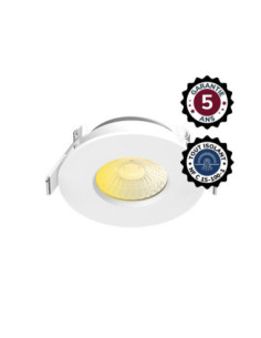 Miidex 100269 - ECLAT CCT II SPOT FIXE 60° 6W 2700/3000/4000 IP65/20 DIM 5ANS