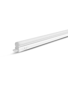 Miidex 100338 - LINEHOME II T5 REGLETTE 9W 580MM 3000K + CABLE DE LIAISON 2